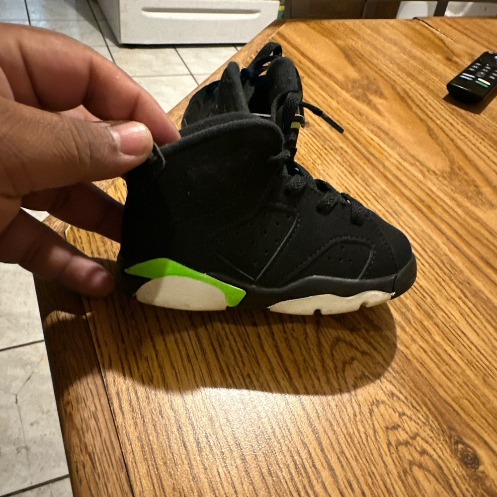 Air Jordan’s 6s electric green
